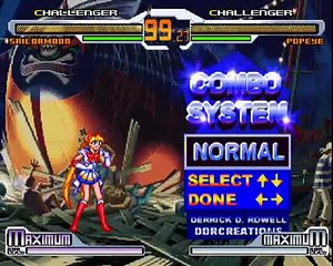 Mugen - Super Sailor Moon vs Popeye (FULL HD)