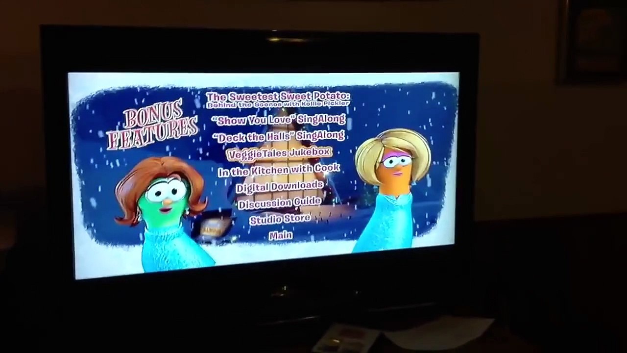 VeggieTales: Beauty & The Beet 2014 DVD Menu Walkthrough