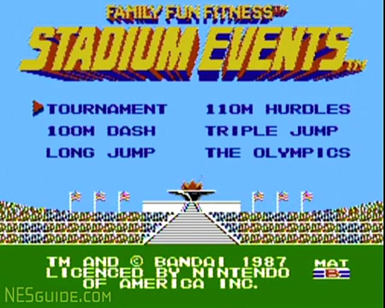 ⁣Stadium Events - NES Gameplay