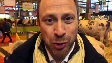 Download Video: Pascal TOTH en direct du salon de l'agriculture mardi 1er mars 2016