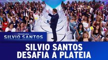 Silvio Santos desafia a plateia