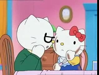 Hello Kitty Kitty a les yeux plus gros que le ventre