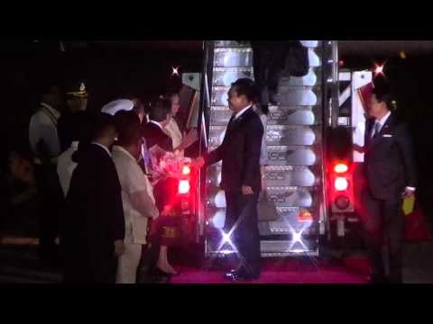 Thai PM Prayut Chan-o-cha arrives in PH for Apec