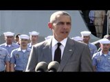 US Pres. Barack Obama tours PH navy vessel