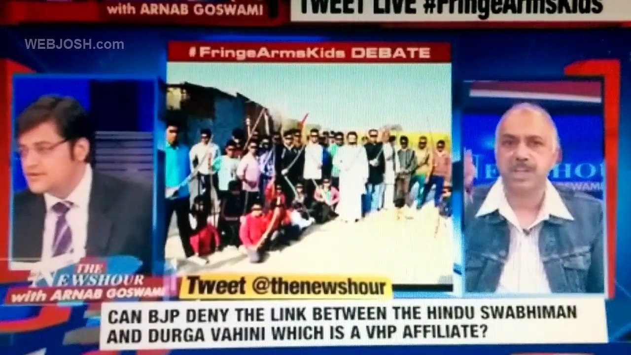 Horrible Insult of Sanatan Sanstha's Legal Advisor by Arnab Goswami