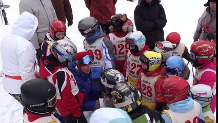 Томск. Лучаново. Kinder ski sport