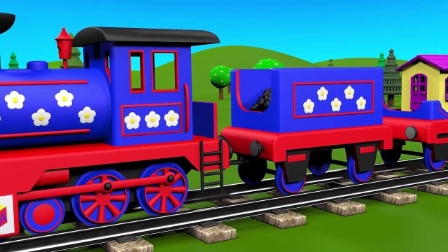 Учим цифры. Учимся считать от 1 до 10 с паровозиком Чух-Чухом. Развивающий мультфильм для детей.