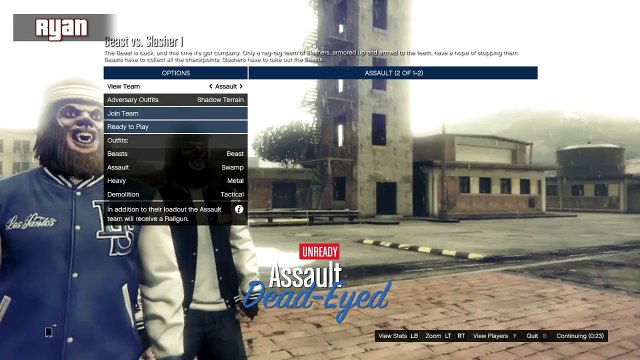 Lets Play - GTA V - Beast VS Slasher