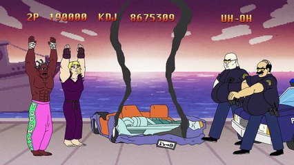 STREET FIGHTER- MODERN USA BONUS STAGE