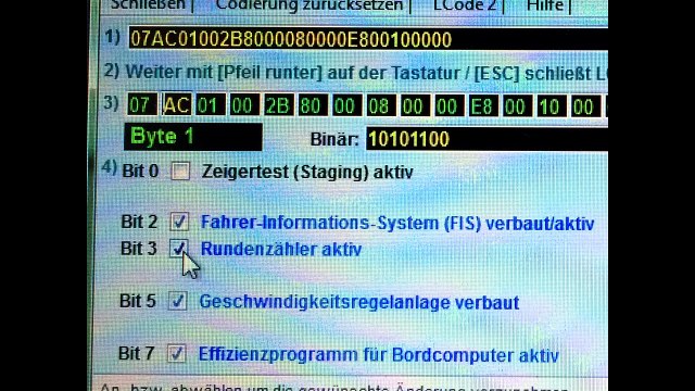 Audi A3 8V coding diverse codierungen mit VCDS, Zeigertest,Gurtwarner,Laptimer,Öltemp