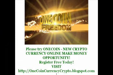 OneCoin New Crypto Currency Powerful Opportunity Review