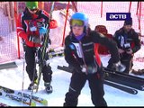 Чемпионат России по горнолыжному спорту стартовал в Южно-Сахалинске