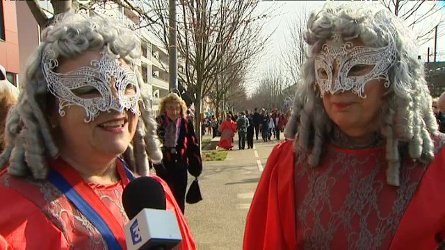 Chalon-sur-Saône : le roi Carnaval a défilé dans les rues