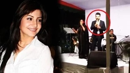 Virat Kohli Sings 'Jo Wada Kiya Woh Nibhana Padega' Song For Anushka Sharma! 2016 NEW