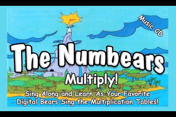 3 TIMES TABLE MULTIPLICATION SONG - FROM THE NUMBEARS MULTIPLY! CD BY PHIL SNYDER