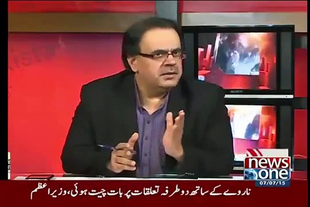 Dr Shahid Masood Shows A Clips Which Did Not On Aired