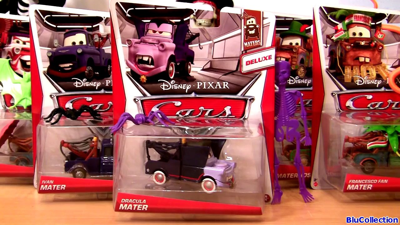 Cars 2 Dracula Mater Play Doh Halloween in Radiator Springs Disney Pixar Mattel car toys playdough