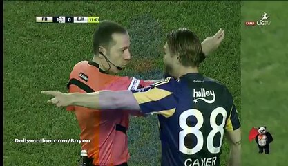 Download Video: Yellow Card Bruno Alves HD - Fenerbahce 1-0 Besiktas - 29-02-2016 Süper Lig