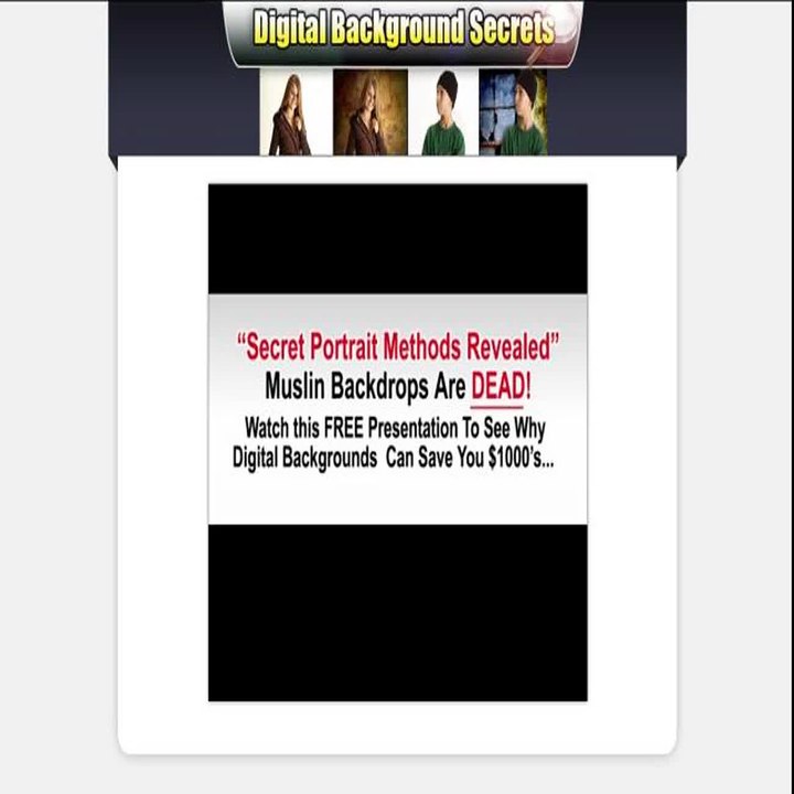digital background secrets - using photoshop.