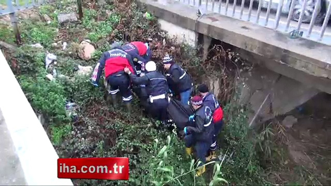 Derede motosikletiyle cesedi bulundu