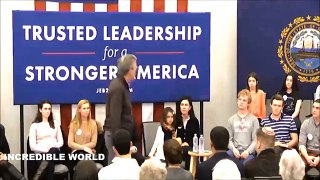 Jeb Bush BEGS New Hampshire Voters To Give a CLAP After An Applause Line Falls Flat(VIDEO)!!!!