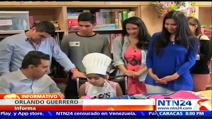 Vea la sorpresa que recibió en Miami una niña que padece un tumor cerebral