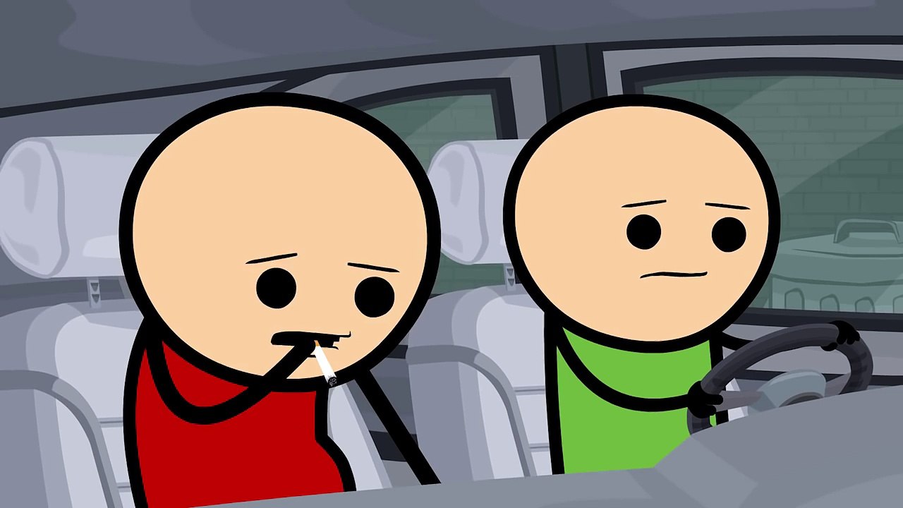 Smoking - Cyanide & Happiness Shorts