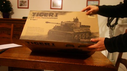 RC Tank 1/16 Taigen Tiger - Box review