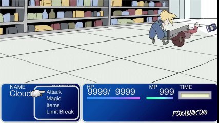 FINAL FANTASY VII  CLOUD GOES GROCERY SHOPPING