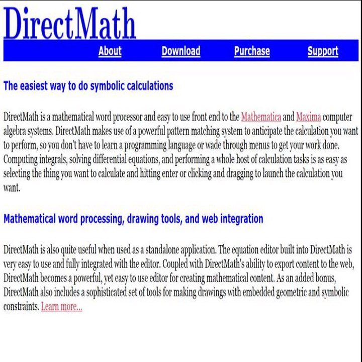 Directmath Software