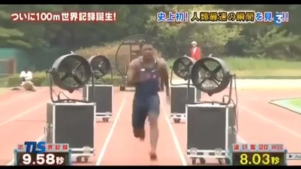 Sur 100 m, Gatlin a le vent en poupe… Un peu trop, même !