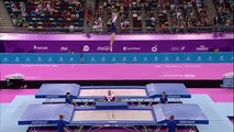 Яна Павлова - прыжки на батуте