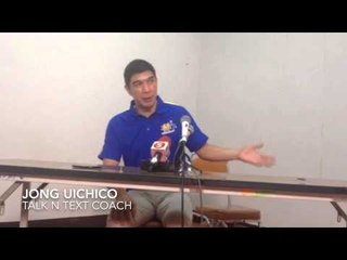 Jong Uichico on Texters' win over Meralco