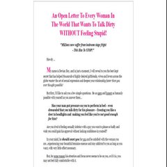 Dirty Dialogue A Good Girls Guide To Being Bad - EBooks