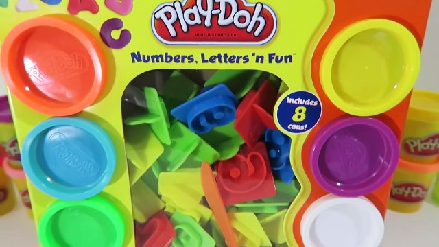 Play Doh Learn to Count with Play Dough Numbers, Letters n Fun Educational Playset for Kids!