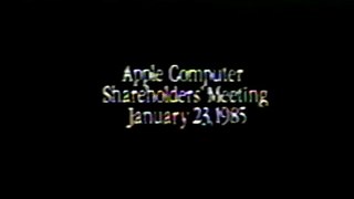 Apple ad featuring Steve Jobs - Apple Pie (1985)