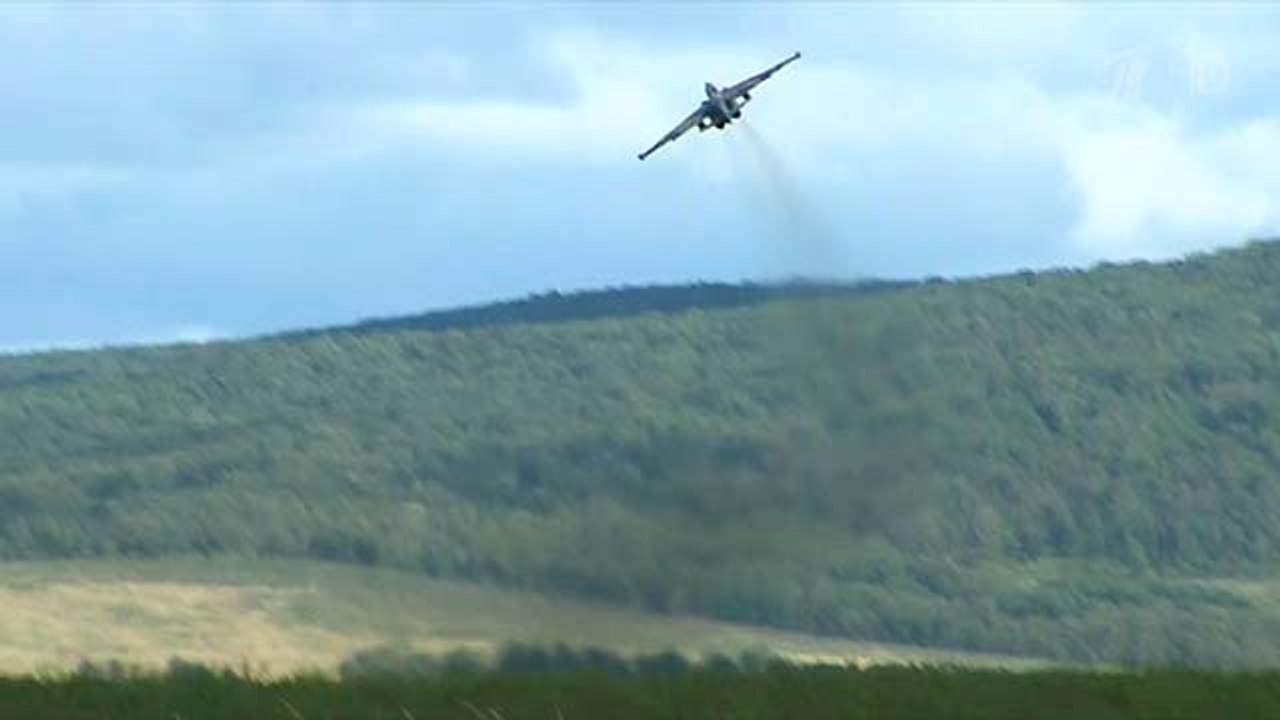 Боевой самолёт разбился в Ставропольском крае