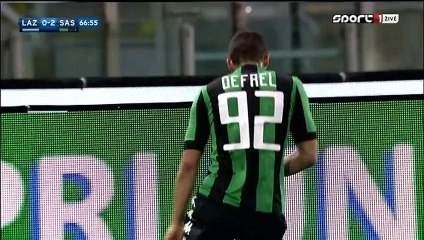0-2 Grégoire Defrel Goal HD - Lazio 0-2 Sassuolo 29.02.2016 HD