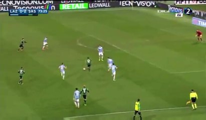 Nicola Sansone Disallowed Goal - Lazio 0-2 Sassuolo 29.02.2016 HD