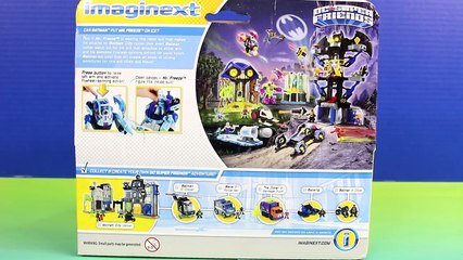 Imaginext Mr. Freeze & Robot Help Joker Bad Guys Escape From Jail Batman Robin Batbot Save The Day