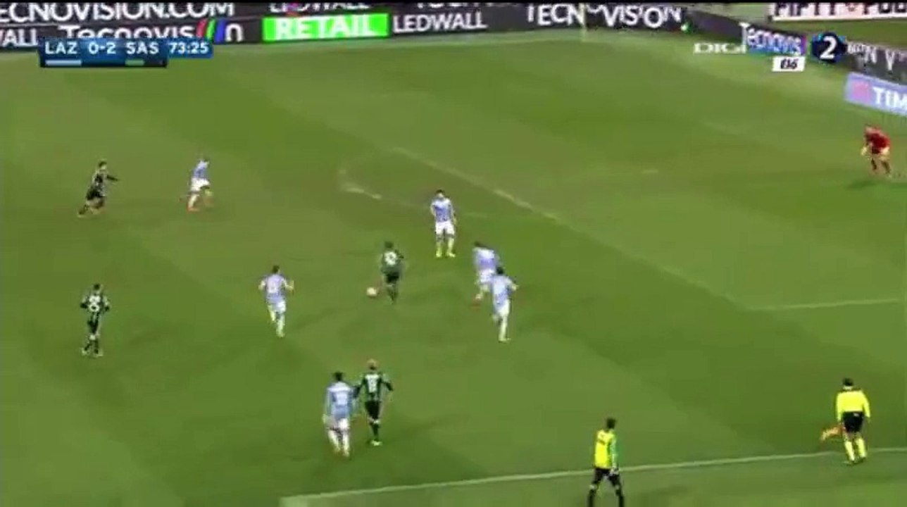 Nicola Sansone Disallowed Goal - Lazio 0-2 Sassuolo 29.02.2016 HD - Video Dailymotion
