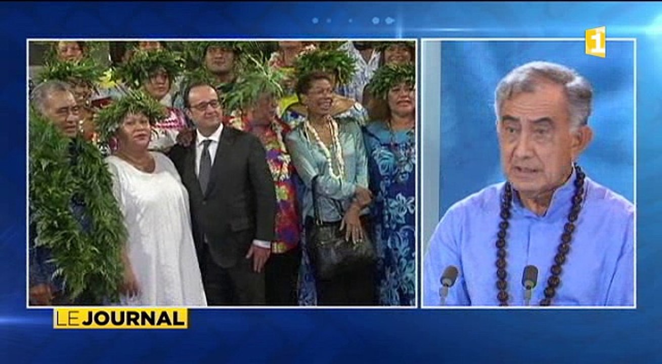 Oscar Temaru, invité de l'Hebdo sur Polynésie 1ère