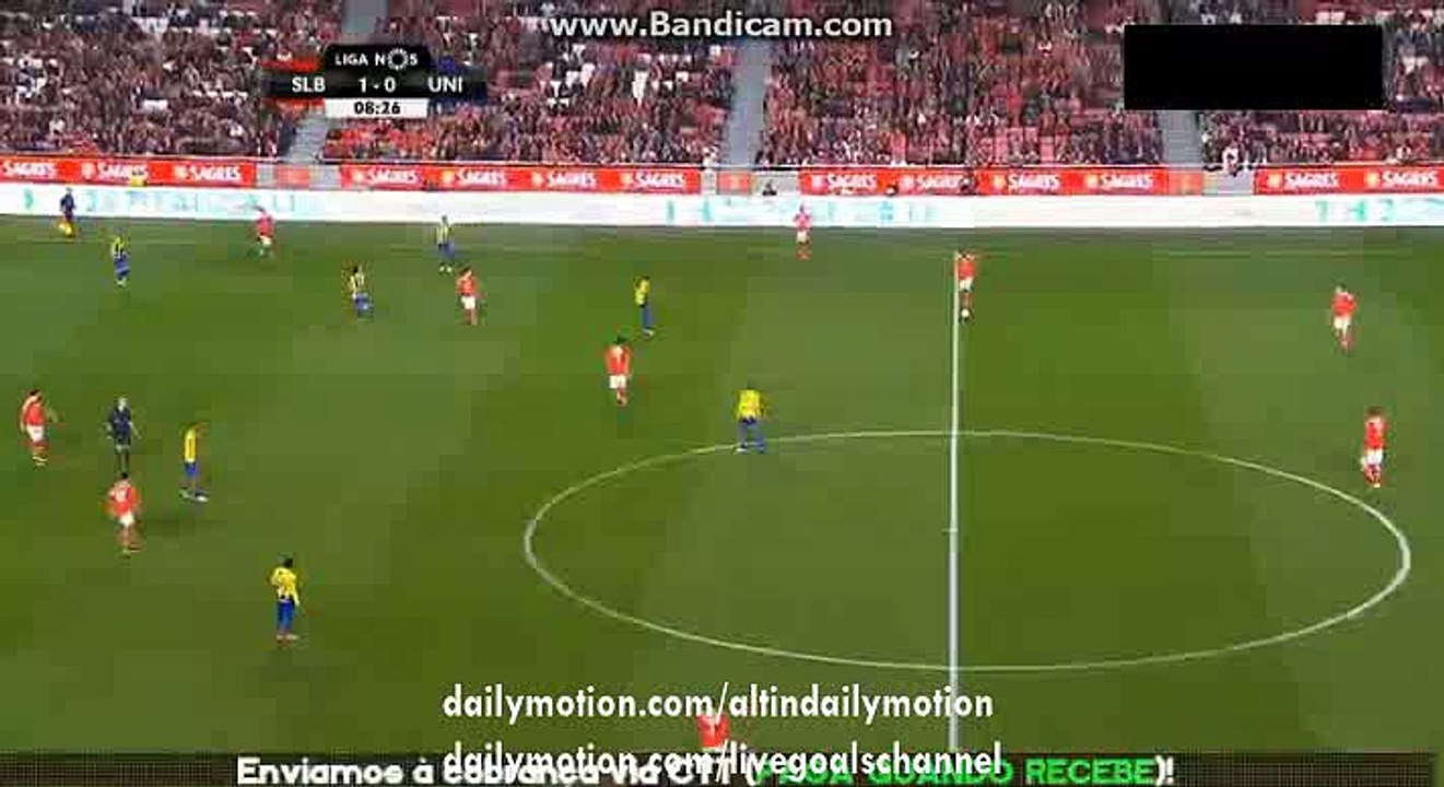 Jonas Gonçalves Oliveira Fantastic Goal - Benfica 1-0 Uniao Madeira - Liga Nos - 29.02.2016 HD
