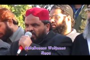 اسلام آباد : تحریک دفاع حرمین شریفین کے زیر اہتمام تحفظ حرمین ریلی سے صدر اھلسنت والجماعت kpk عطا محمد دیشانی صاحب کا حط