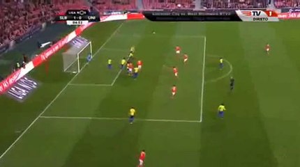 Jonas  Goal - Benfica 1-0 U. Madeira - 29-02-2016