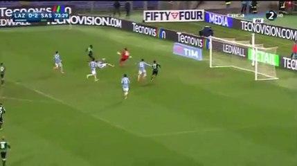 Nicola Sansone Disallowed Goal - Lazio 0-2 Sassuolo