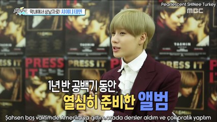 [Türkçe Altyazılı] 160228 Taemin Section TV ft. OnJongMin