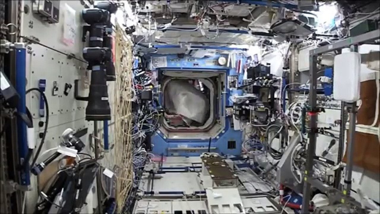 Astronotların 'maymun' şakası
