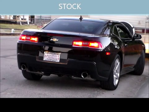 2010 2015 CHEVROLET CAMARO V6 STOCK EXHAUST VS MRT AXLE BACK EXHAUST