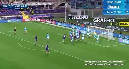 Marcos Alonso Goal HD - Fiorentina 1-0 Napoli 29.02.2016